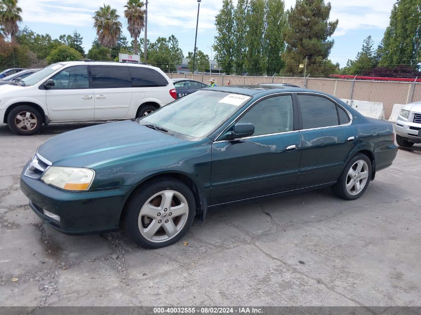 2002 Acura Tl 3.2 Type S VIN: 19UUA56812A022225 Lot: 40032555