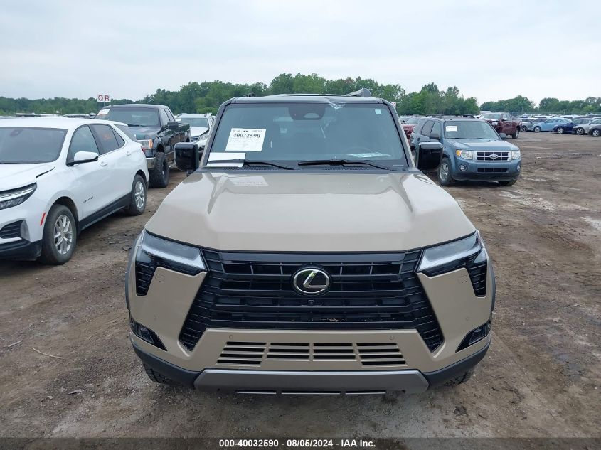 2024 Lexus Gx 550 Overtrail VIN: JTJTBCDXXR5010127 Lot: 40032590