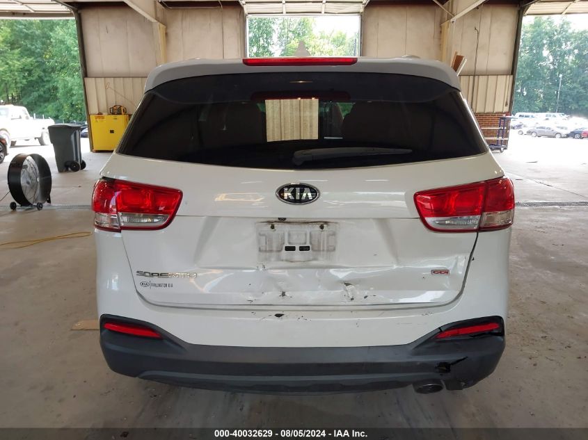 2016 Kia Sorento 2.4L Lx VIN: 5XYPG4A35GG064484 Lot: 40032629