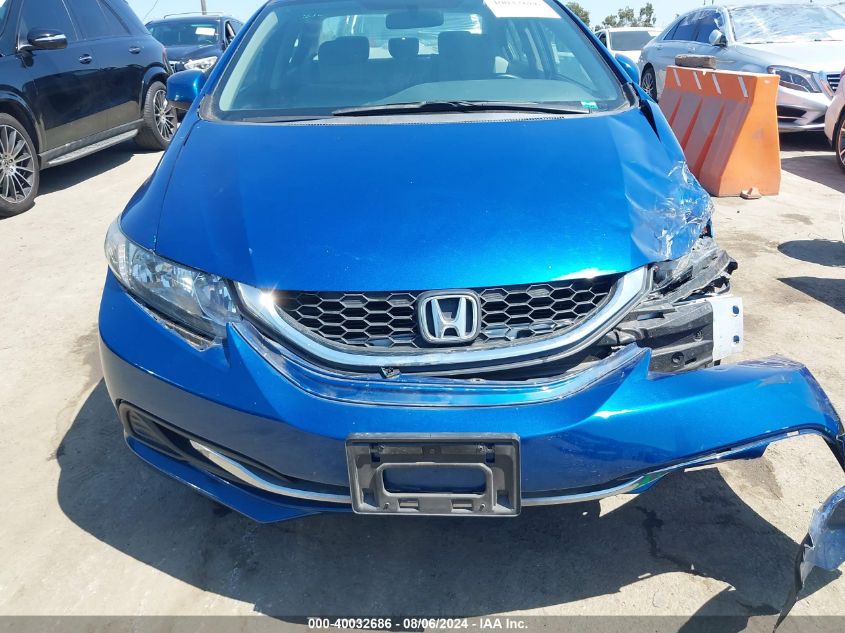 2013 Honda Civic Lx VIN: 19XFB2F57DE281875 Lot: 40032686