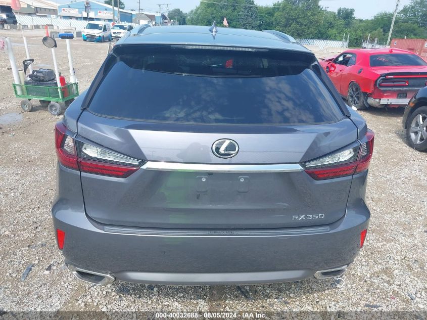 2017 Lexus Rx 350 350/Base/F Sport VIN: 2T2ZZMCA5HC083608 Lot: 40032688