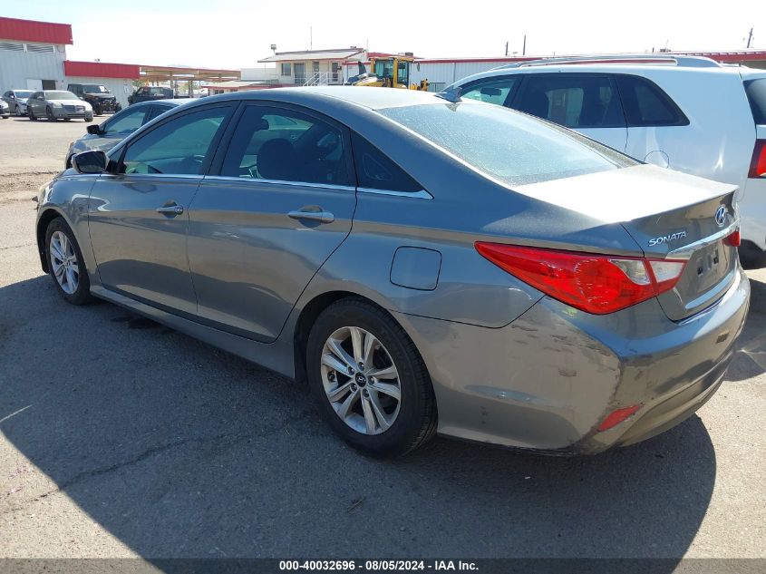 2014 Hyundai Sonata Gls VIN: 5NPEB4AC1EH834157 Lot: 40032696