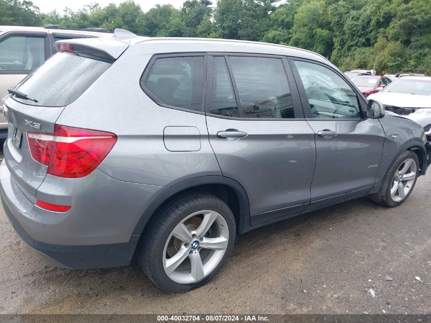 2017 BMW X3 xDrive28I VIN: 5UXWX9C53H0D99338 Lot: 40032704