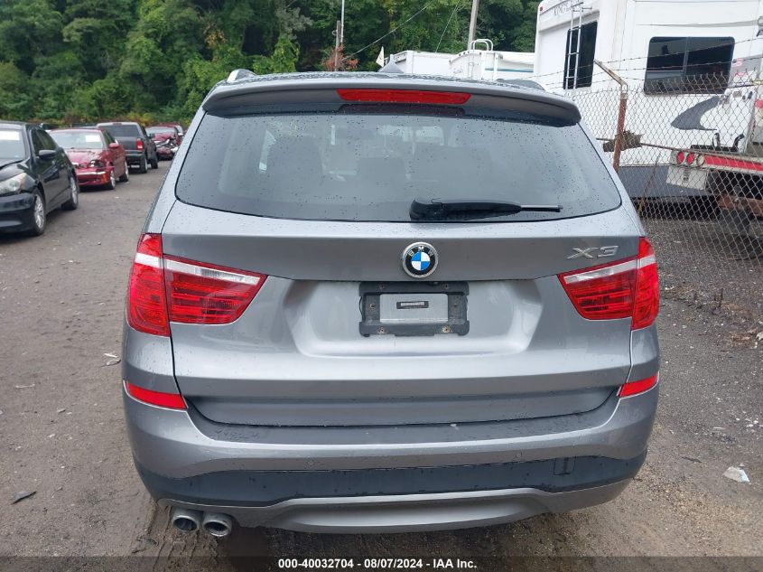 2017 BMW X3 xDrive28I VIN: 5UXWX9C53H0D99338 Lot: 40032704