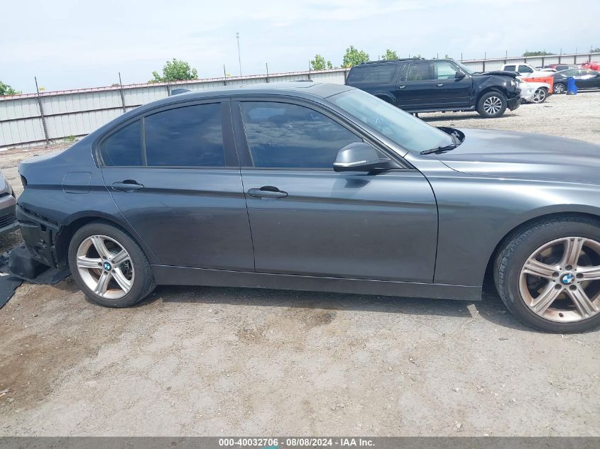 2014 BMW 328I xDrive VIN: WBA3B5G51ENS09552 Lot: 40032706