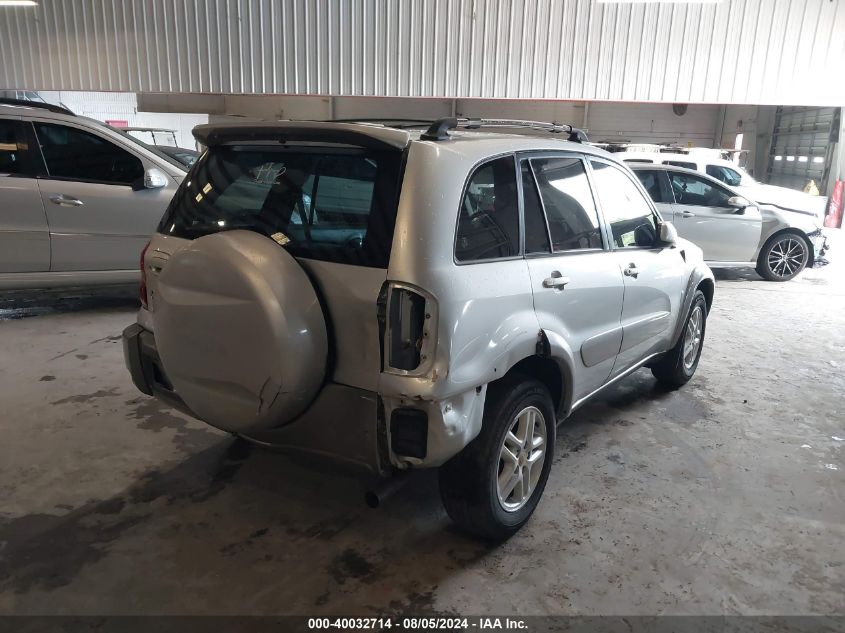 2004 Toyota Rav4 VIN: JTEGD20V340001381 Lot: 40032714