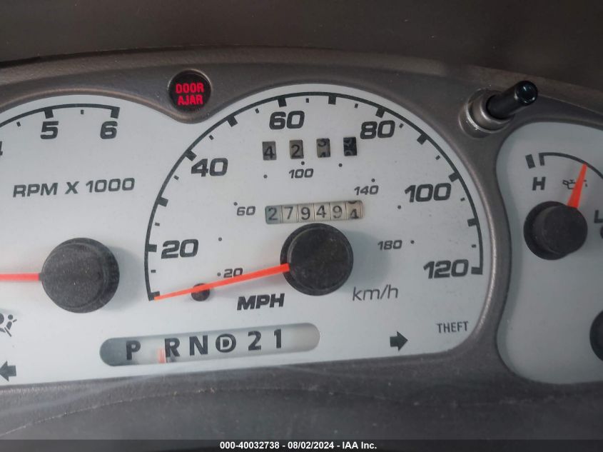 2001 Ford Explorer Sport Trac VIN: 1FMZU77E01UA85000 Lot: 40032738