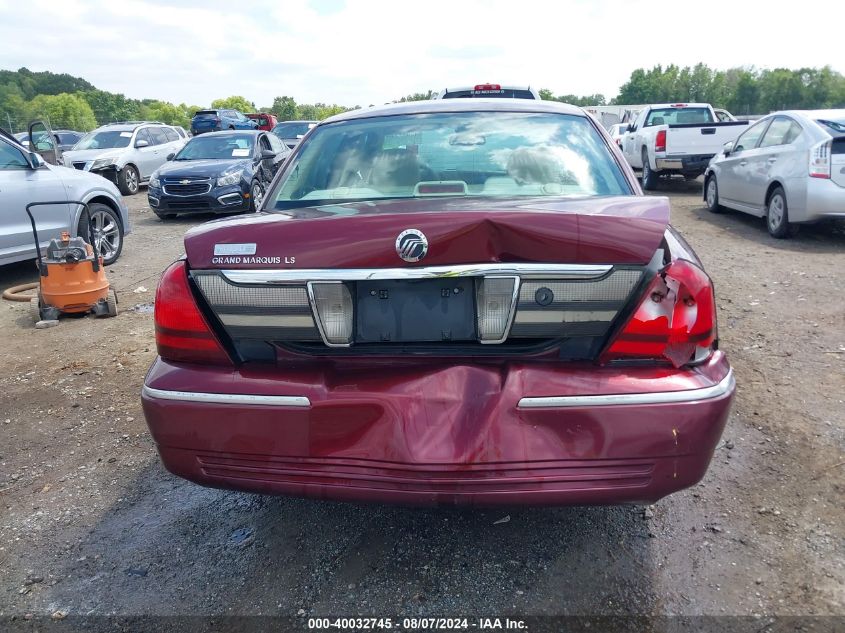 2007 Mercury Grand Marquis Ls VIN: 2MEFM75V77X602304 Lot: 40032745