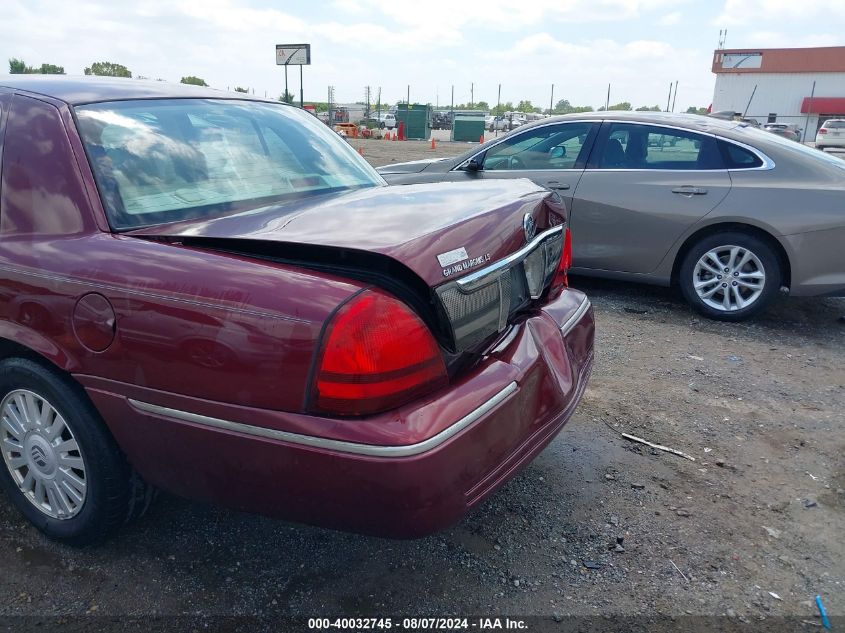 2007 Mercury Grand Marquis Ls VIN: 2MEFM75V77X602304 Lot: 40032745