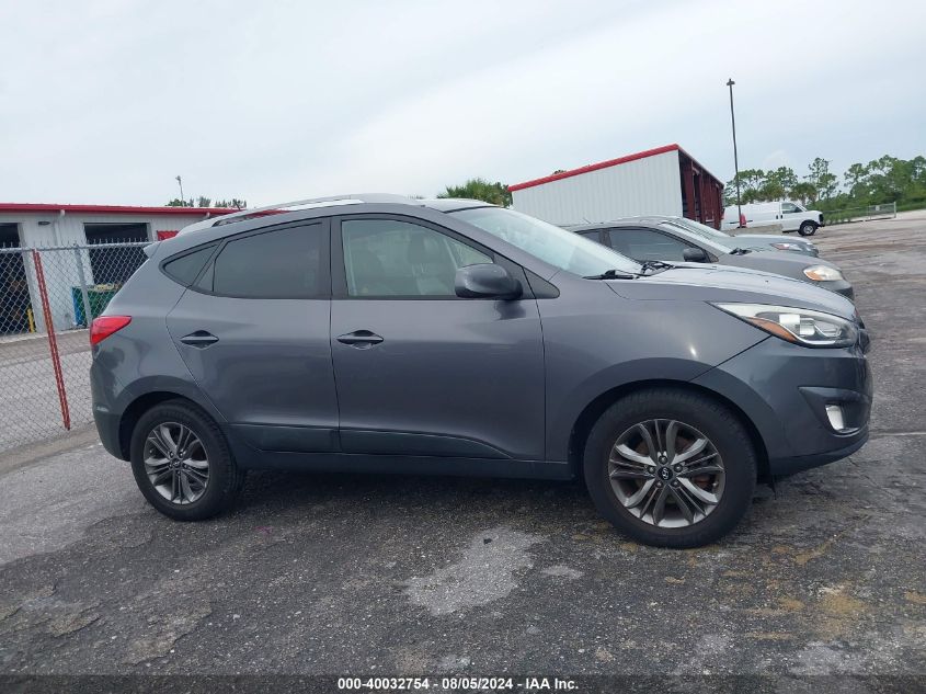 2014 Hyundai Tucson Gls/Limited/Se VIN: KM8JU3AG0EU832410 Lot: 40032754