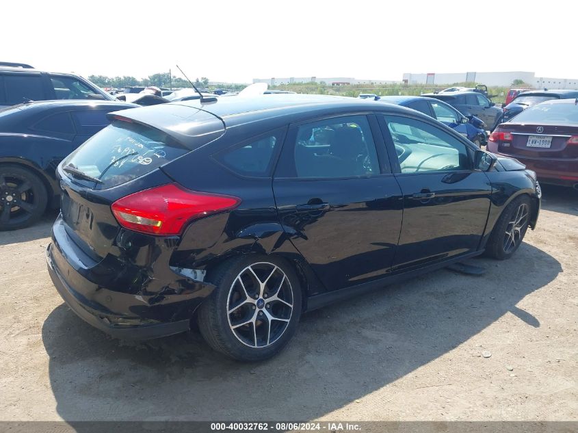 2018 Ford Focus Sel VIN: 1FADP3M28JL302314 Lot: 40032762