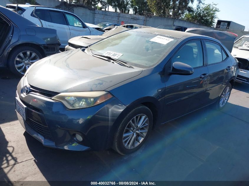 2015 Toyota Corolla L/Le/Le Pls/Prm/S/S Pls VIN: 5YFBURHE9FP219295 Lot: 40032765