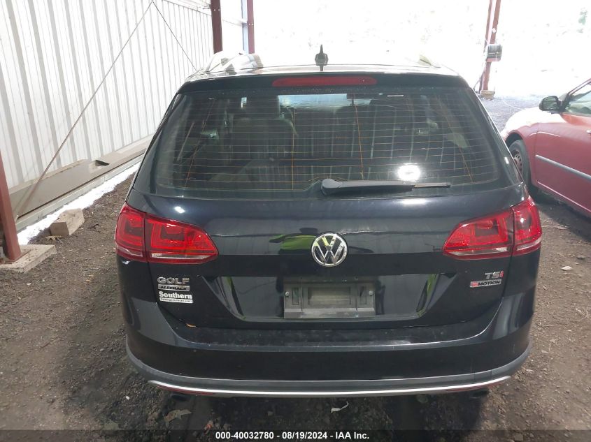 2017 Volkswagen Golf Alltrack Tsi S/Tsi Se/Tsi Sel VIN: 3VWH17AU9HM521816 Lot: 40032780