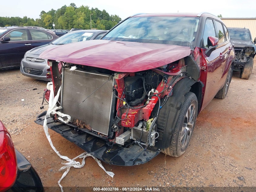 2021 TOYOTA HIGHLANDER XLE - 5TDGZRBH3MS549268