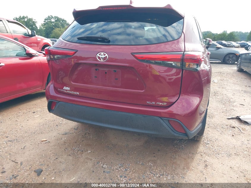 2021 TOYOTA HIGHLANDER XLE - 5TDGZRBH3MS549268