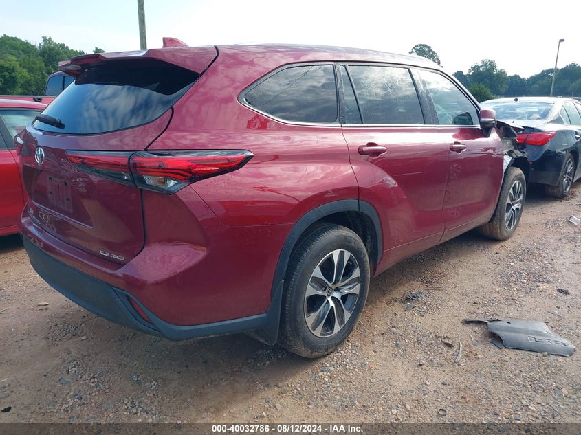2021 TOYOTA HIGHLANDER XLE - 5TDGZRBH3MS549268