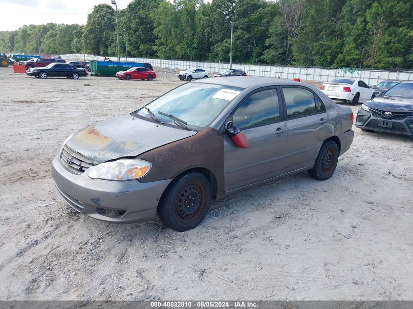 1NXBR32E73Z180126 | 2003 TOYOTA COROLLA