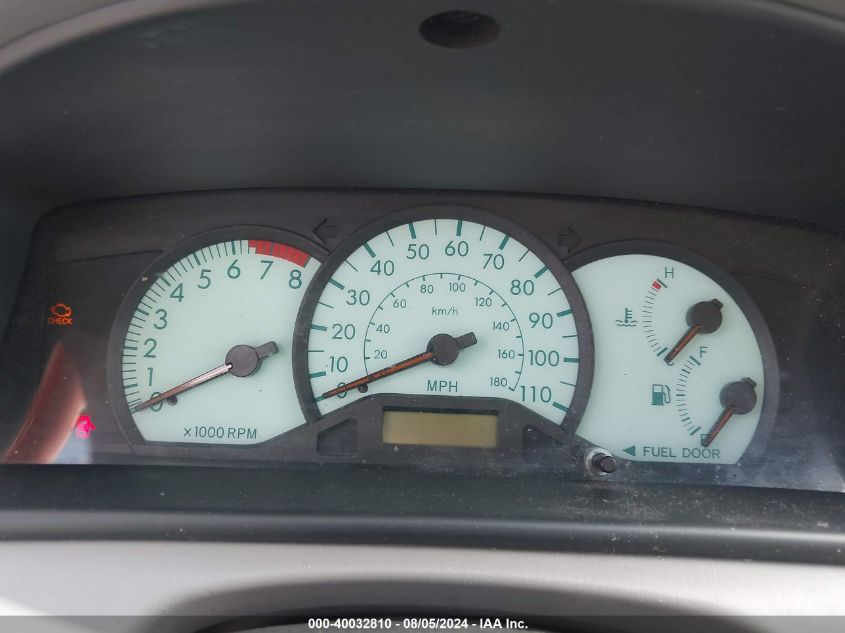 1NXBR32E73Z180126 | 2003 TOYOTA COROLLA