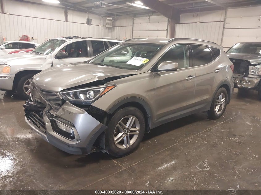 VIN 5XYZUDLB8HG421762 2017 HYUNDAI SANTA FE SPORT 2.4L