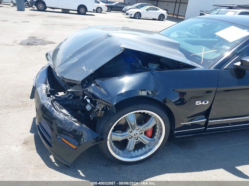 2013 Ford Mustang Gt VIN: 1ZVBP8CF5D5284489 Lot: 40032857