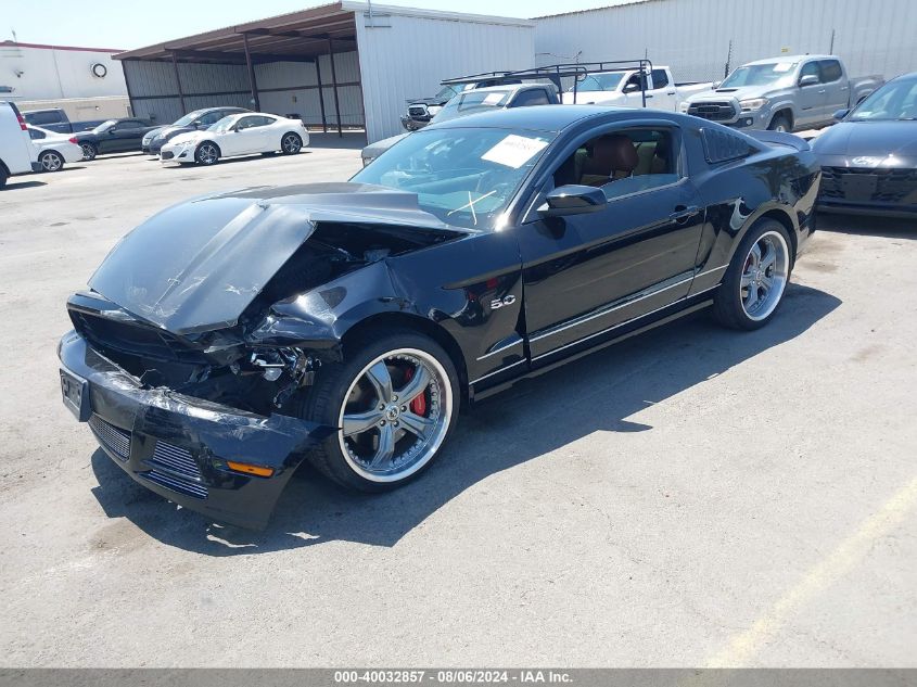 2013 Ford Mustang Gt VIN: 1ZVBP8CF5D5284489 Lot: 40032857