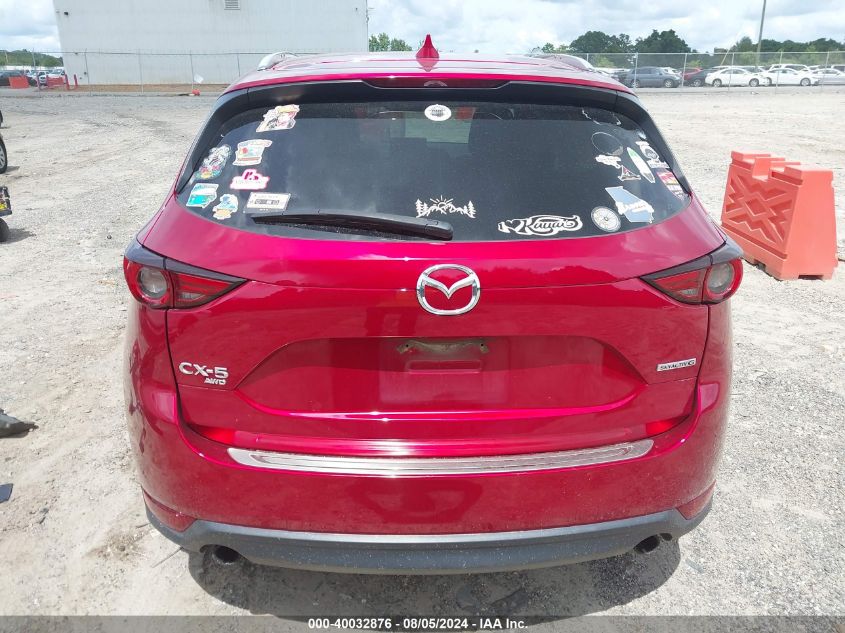 2020 Mazda Cx-5 Grand Touring Reserve VIN: JM3KFBAY7L0848461 Lot: 40032876