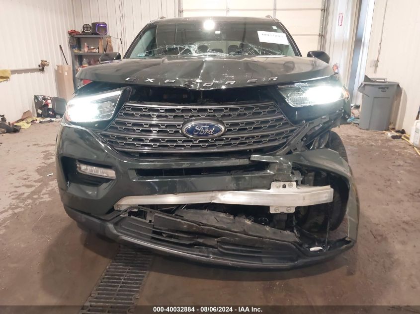 2022 Ford Explorer Xlt VIN: 1FMSK8DH1NGB73604 Lot: 40032884