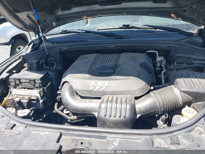 2013 Dodge Durango Crew VIN: 1C4RDHDG2DC611296 Lot: 40032920