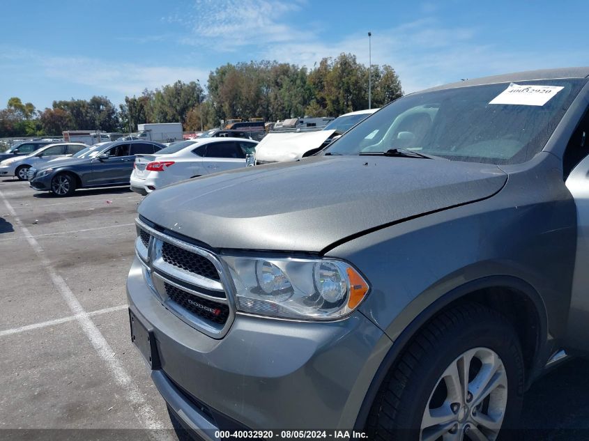 2013 Dodge Durango Crew VIN: 1C4RDHDG2DC611296 Lot: 40032920
