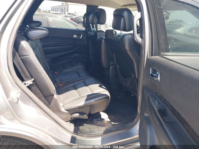 2013 Dodge Durango Crew VIN: 1C4RDHDG2DC611296 Lot: 40032920