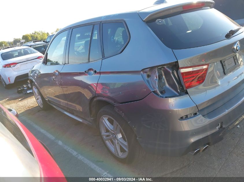 2014 BMW X3 xDrive28I VIN: 5UXWX9C57E0D25691 Lot: 40032941