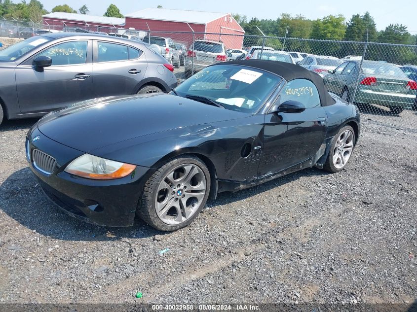 2003 BMW Z4 3.0I VIN: 4USBT53403LU05428 Lot: 40032958