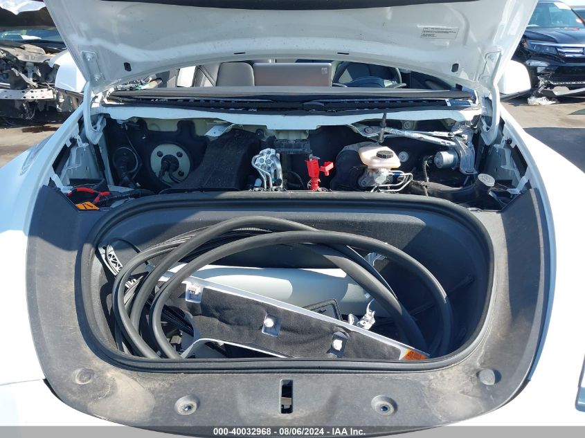 VIN 7SAYGDEE6PA075596 2023 TESLA MODEL Y