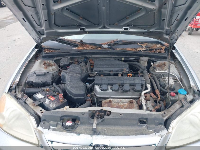 2HGES267X3H588376 | 2003 HONDA CIVIC