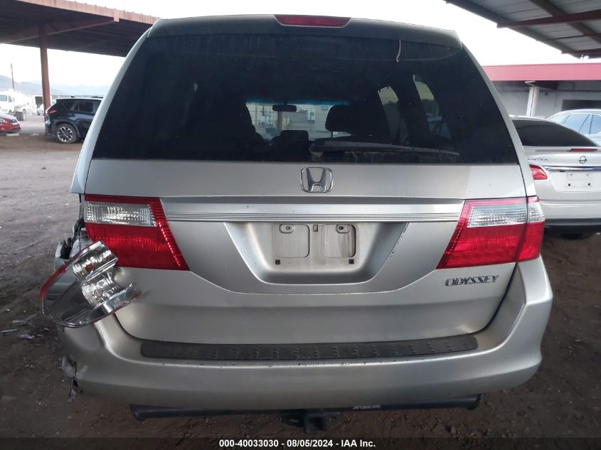2005 Honda Odyssey Ex VIN: 5FNRL38455B065779 Lot: 40033030