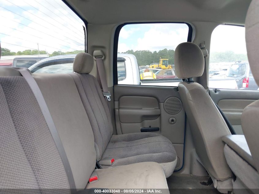 2004 Dodge Ram 1500 Slt/Laramie VIN: 1D7HA18D94S555266 Lot: 40033048