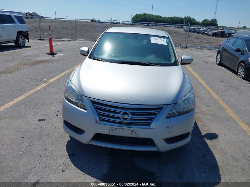 2013 Nissan Sentra Sv VIN: 3N1AB7AP4DL635964 Lot: 40033051