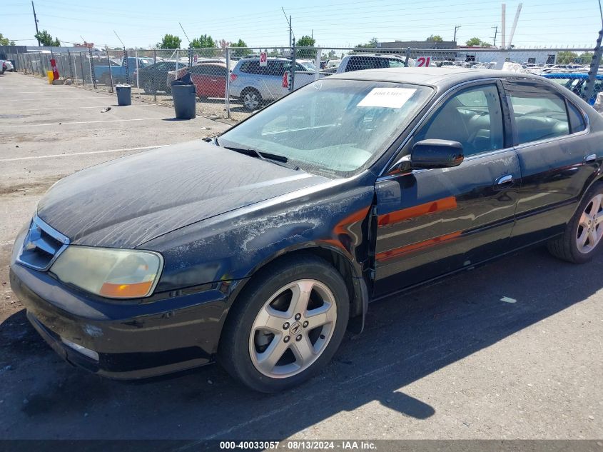 2002 Acura Tl 3.2 Type S VIN: 19UUA568X2A023454 Lot: 40033057