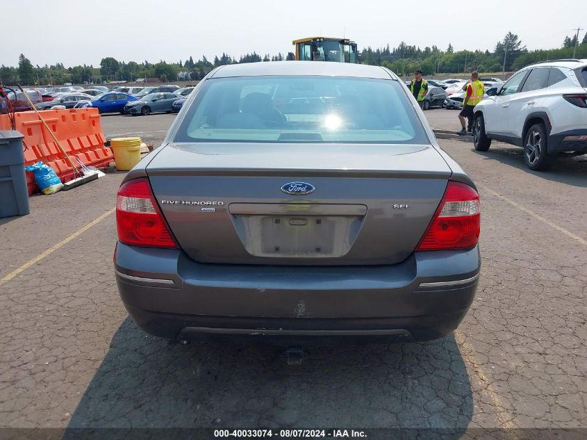 2006 Ford Five Hundred Sel VIN: 1FAFP27116G103482 Lot: 40033074