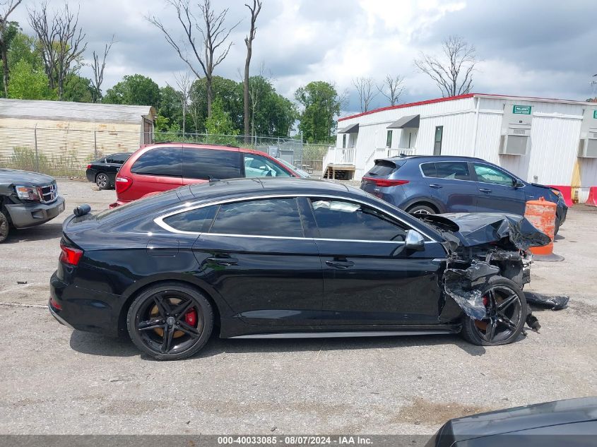 2018 Audi S5 3.0T Premium Plus VIN: WAUC4CF56JA038766 Lot: 40033085