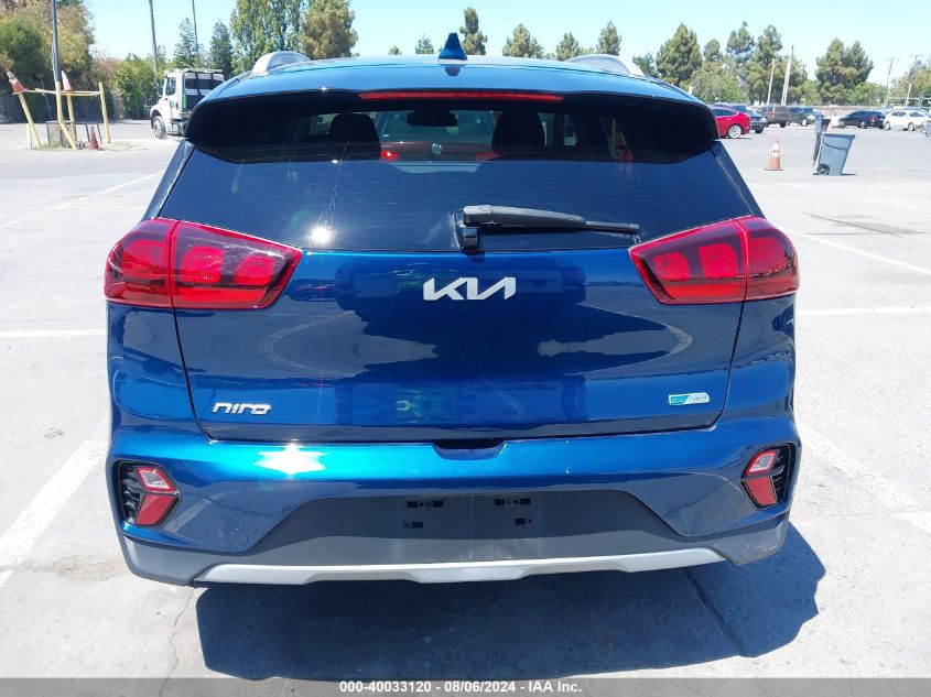 2022 Kia Niro Lxs VIN: KNDCB3LC8N5545839 Lot: 40033120