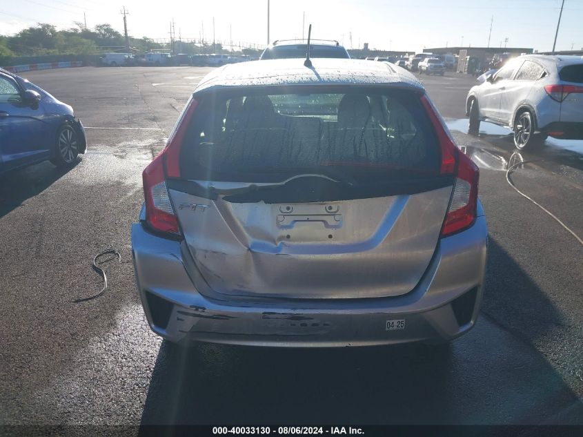 2016 Honda Fit Lx VIN: JHMGK5H51GX024636 Lot: 40033130