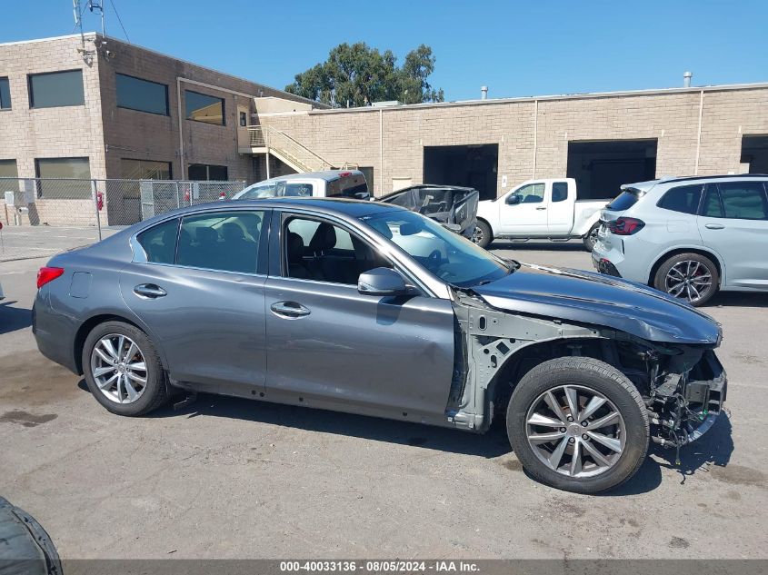 2016 Infiniti Q50 3.0T Premium/3.0T Sport VIN: JN1EV7AP4GM301744 Lot: 40033136