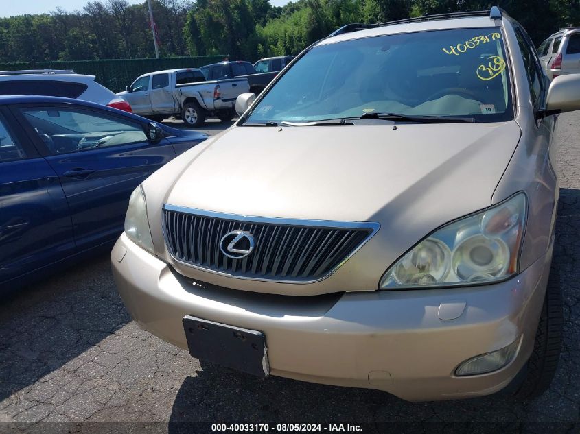 2007 Lexus Rx 350 VIN: 2T2HK31UX7C036628 Lot: 40033170