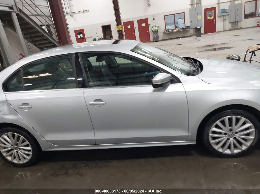 2011 Volkswagen Jetta 2.5L Sel VIN: 3VWLZ7AJ1BM378604 Lot: 40033173