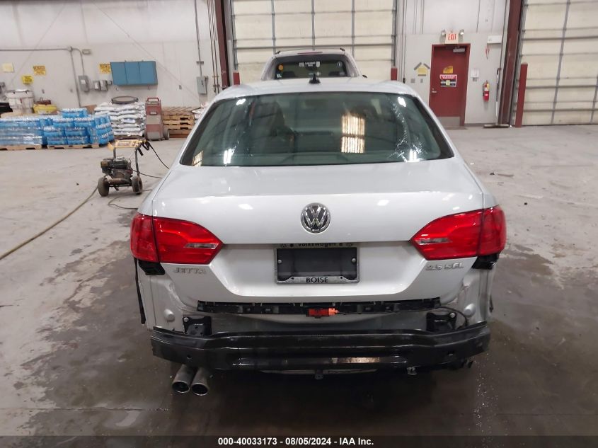 2011 Volkswagen Jetta 2.5L Sel VIN: 3VWLZ7AJ1BM378604 Lot: 40033173