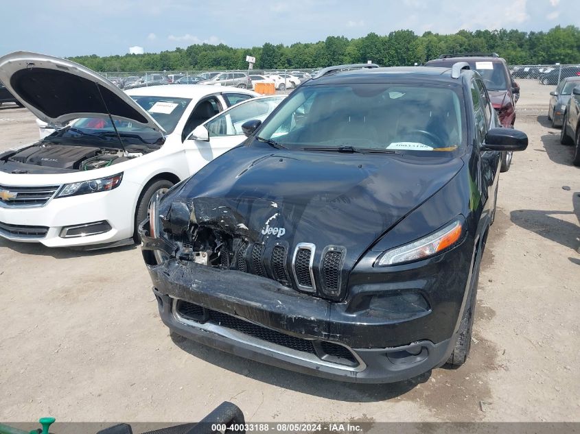 2015 Jeep Cherokee Limited VIN: 1C4PJLDB7FW560872 Lot: 40033188