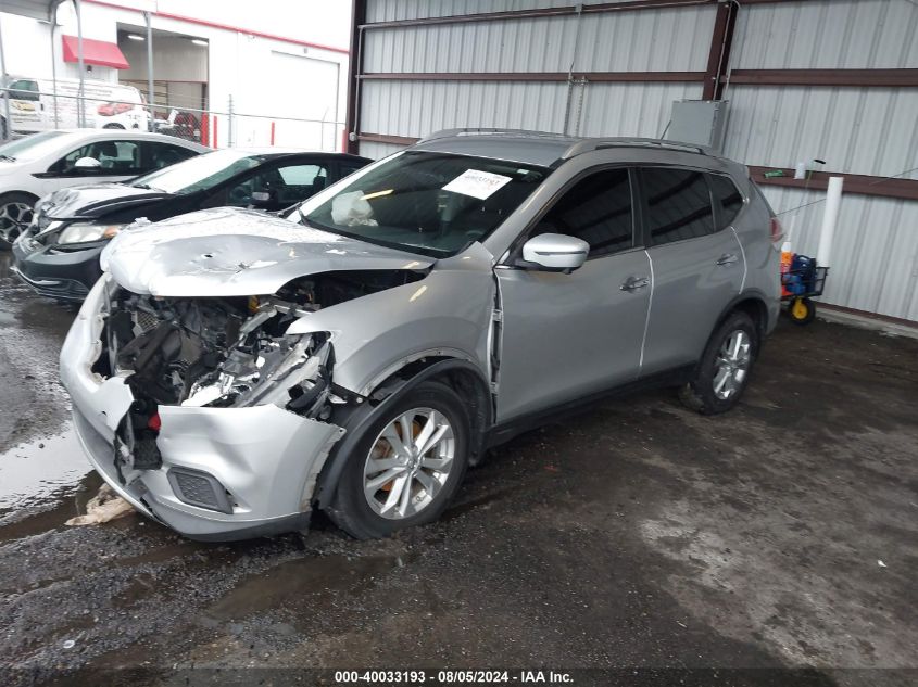 KNMAT2MT3GP651877 2016 NISSAN ROGUE - Image 2