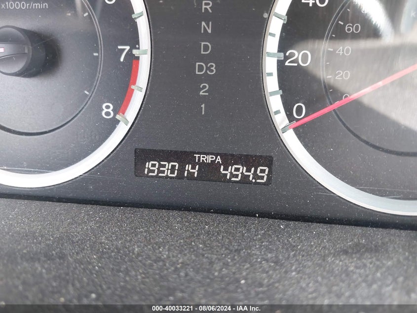 2010 Honda Accord Sdn 2.4 Ex-L/Ex-L VIN: 1HGCP2F89AA022593 Lot: 40033221