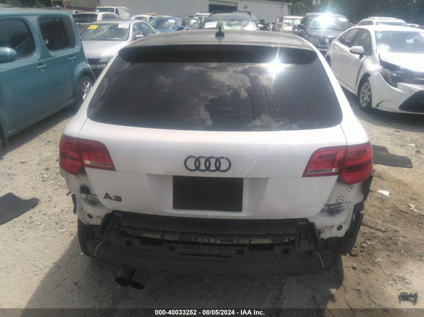 2013 Audi A3 2.0T Premium VIN: WAUBEAFM0DA011250 Lot: 40033252